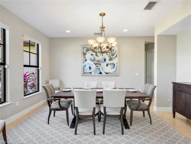 Formal dining room