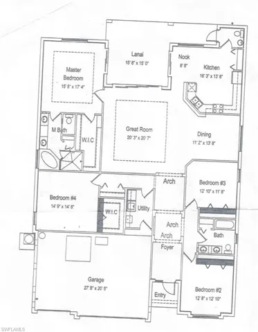 View of home floor plan