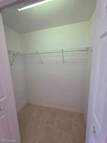 Second walk in closet