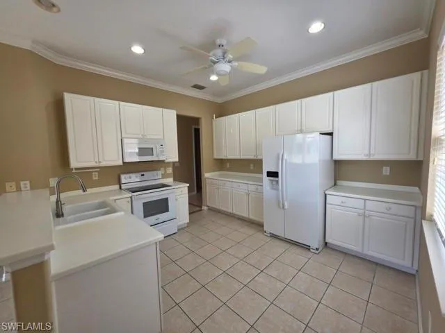 Spacious kitchen with plenty of cabinetry
