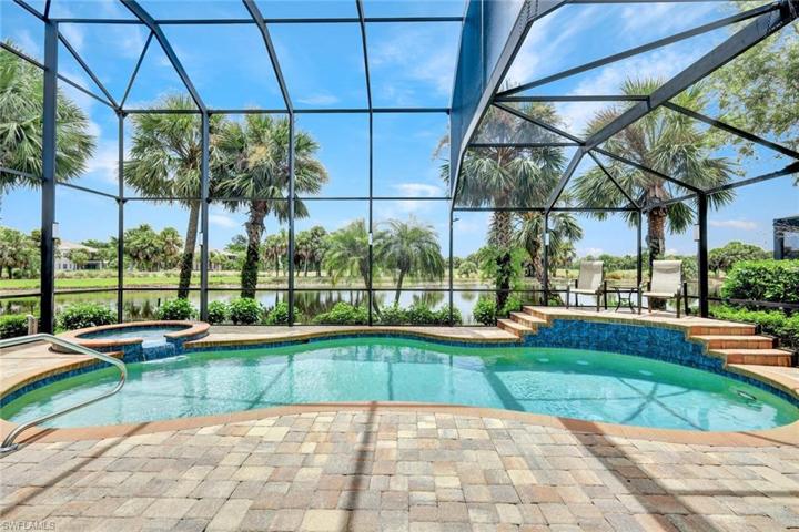 Perfect SW facing water, golf and sunset view.
