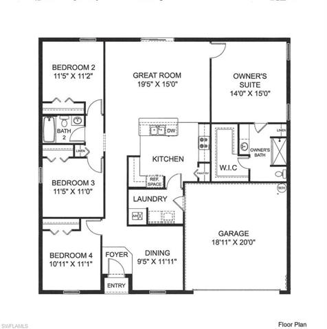 Floor plan(just reversed)