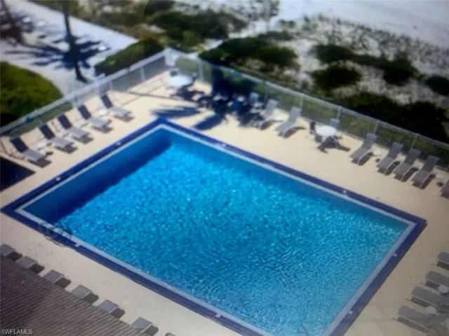 View of pool