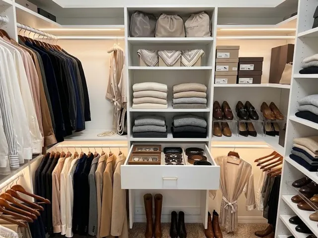 Master bedroom Closet AI Generated