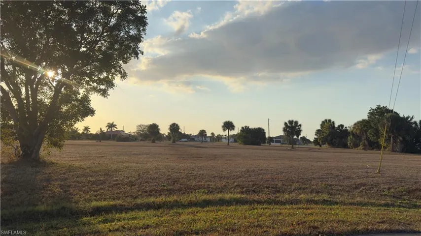 View of nature at dusk