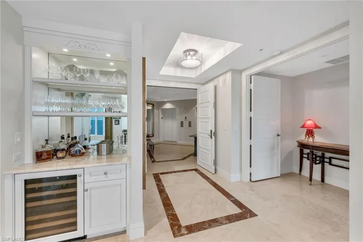 Dry Bar - Private Entry Foyer