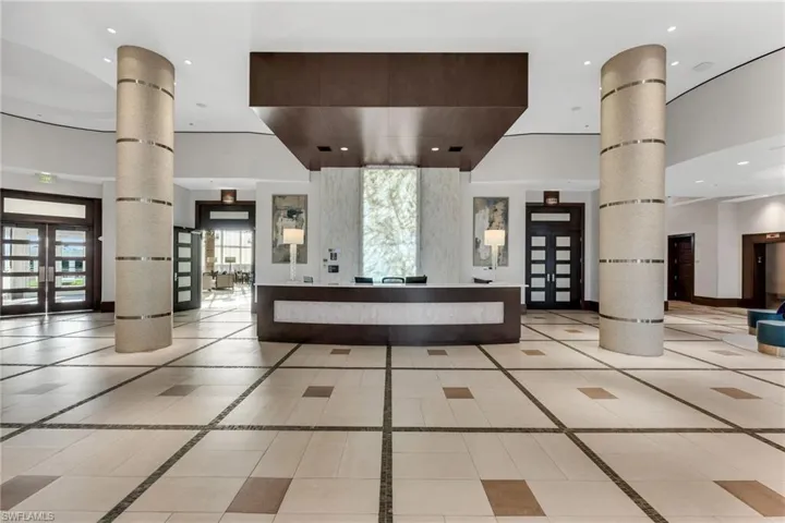 Azure Lobby Reception