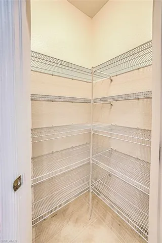 View of storage area