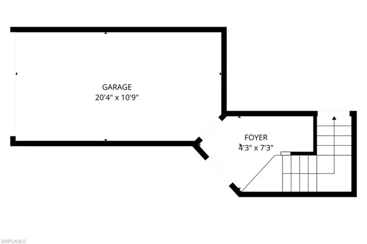 View of room layout