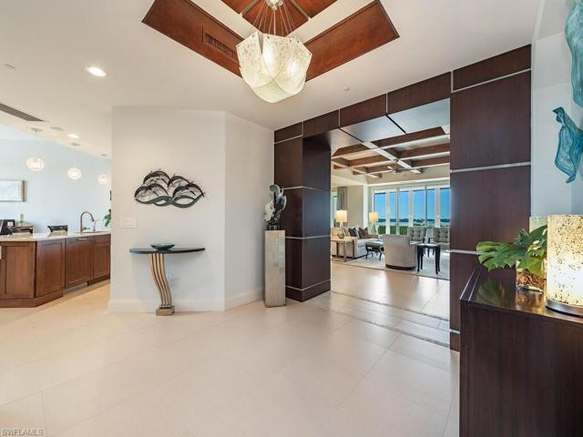 Your entry into this gorgeous condo is one of spaciousness and you immediately see the view of the Estero Bay