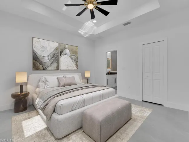 Master Bedroom Virtually Staged