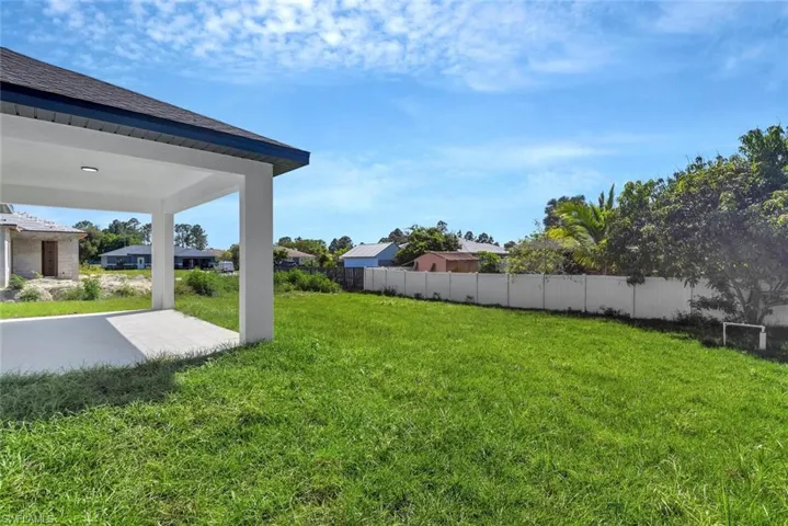 Extended Back Porch Lanai