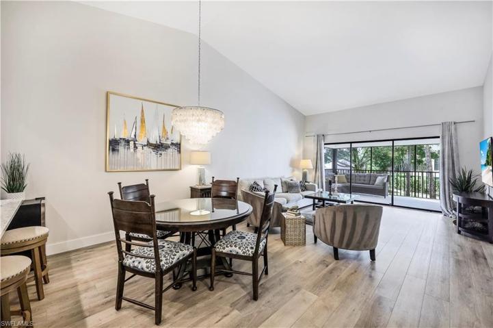 Great Room with vaulted ceiling.