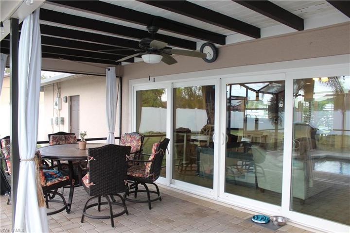 Pavered Under Truss Lanai