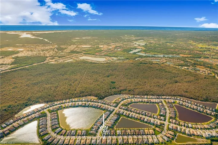 Overall view of home in proximity to Gulf