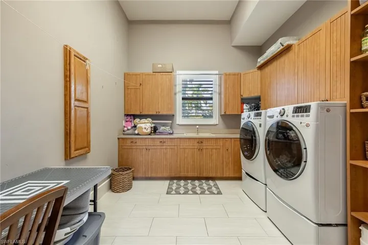 Laundry downstairs