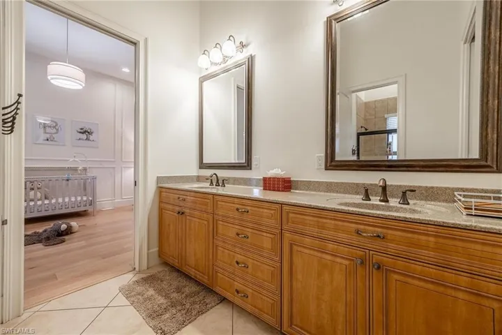 Jack and Jill bathroom