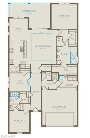 Floor plan with structurals