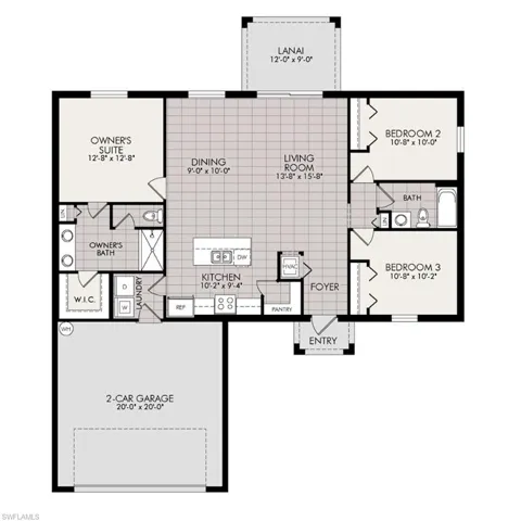 View of home floor plan