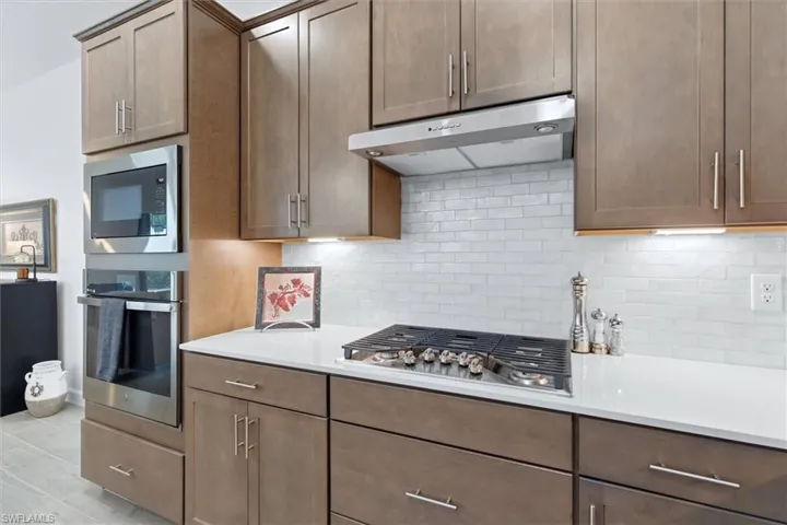 Natural gas cooking