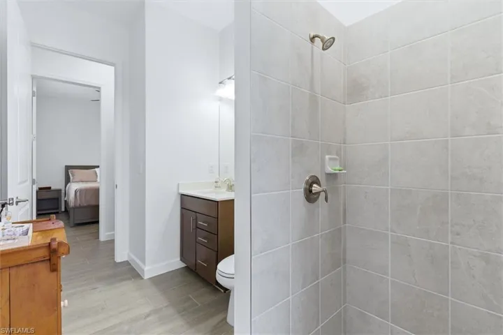 Walk-in shower
