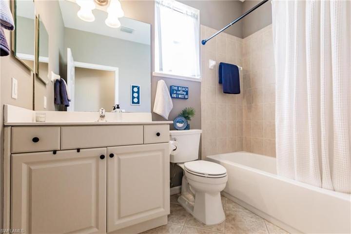 Guest Bath with tub and shower, updated toilets in both bathrooms