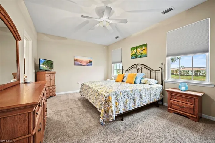 Primary bedroom with ensuite bathroom