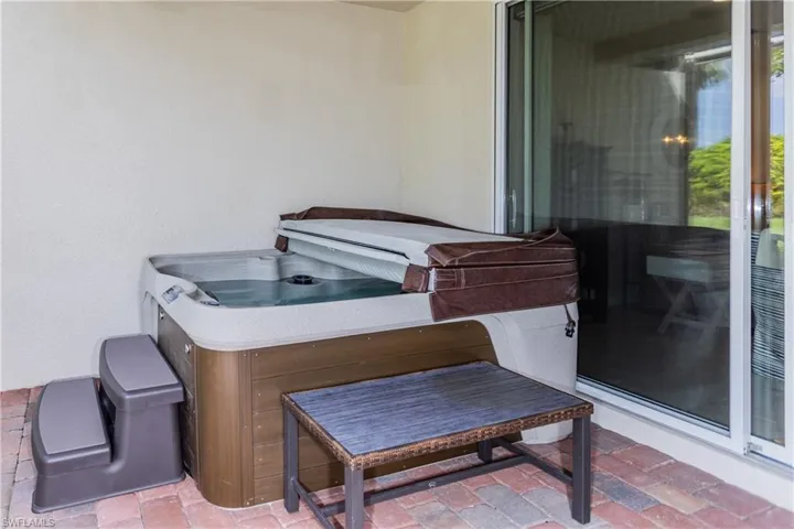 Enough space for outdoor furniture or even a hot tub!  (not included in sale)