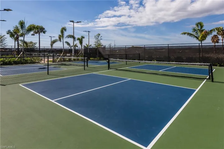 Pickleball courts