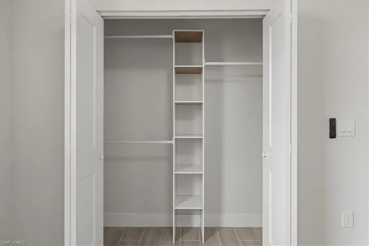 View of closet