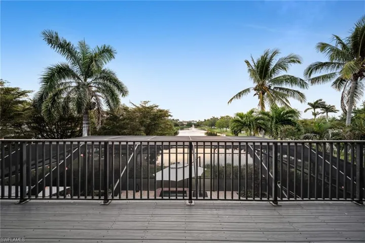 View of deck