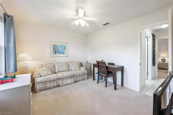 BR #3 with sleeper couch/walk-in closet