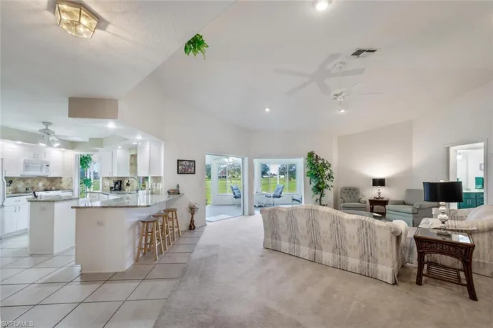 High ceilings!