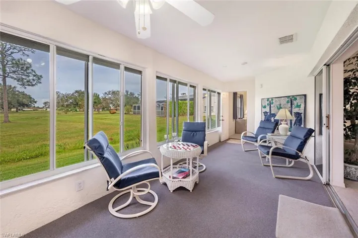 Huge sunroom with A/C