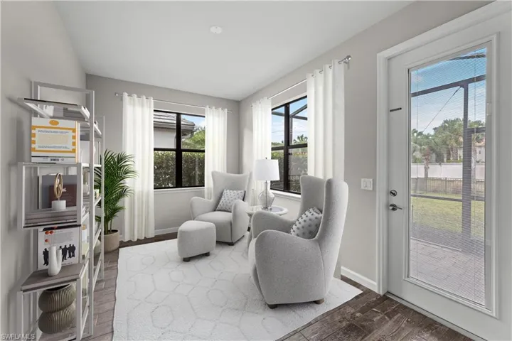 Sunroom ***VIRTUALY STAGED*** as seating area