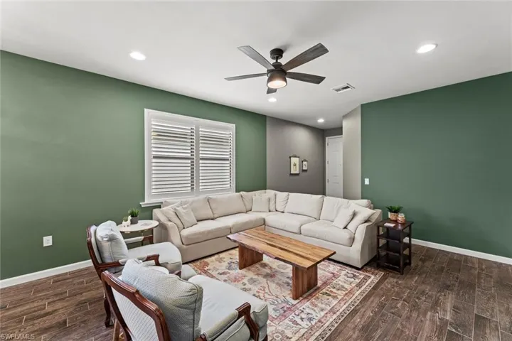 Great room looking towards foyer