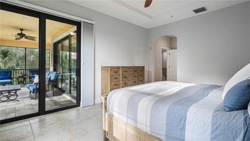 Sliders to the Lanai from the Master bedroom