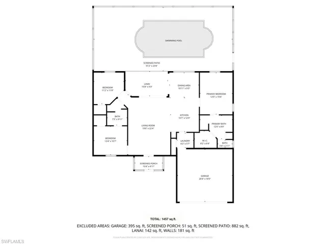 View of home floor plan