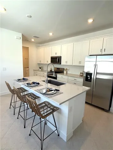 Staged Kitchen - furniture & staging not included