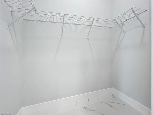 View of spacious closet