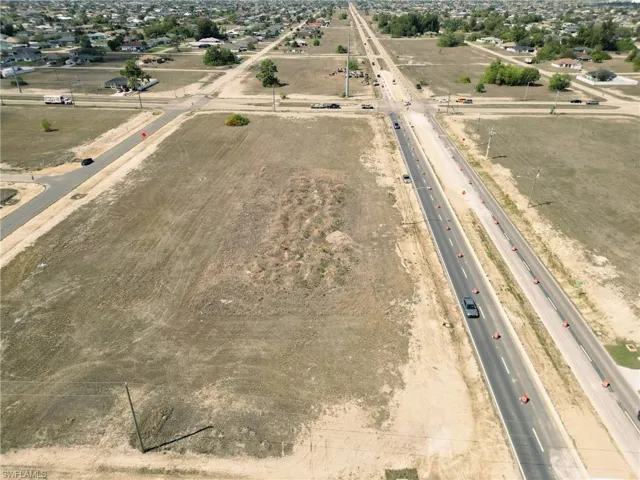 Aerial view of property's location
