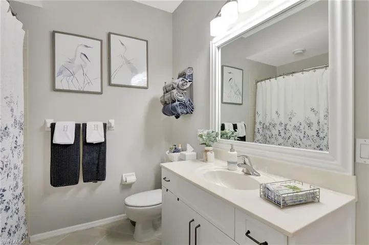 Light and Bright Guest Bath