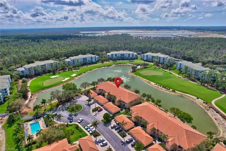 Water view, golf course view, and water feature