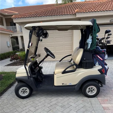 You can be ready to play in 2 minutes in your own golf cart.