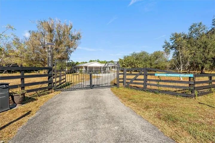 View of gate