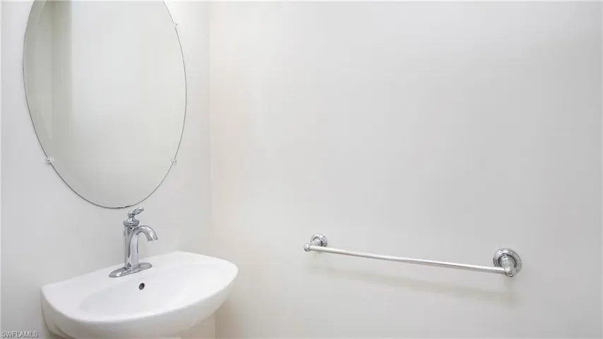 Half Bathroom off kitchen