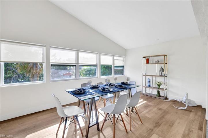 Large dining area