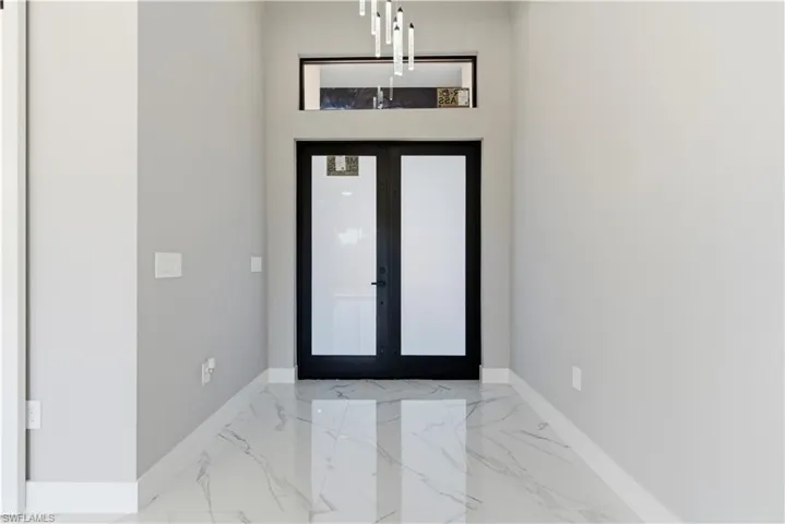 Impact front entry door