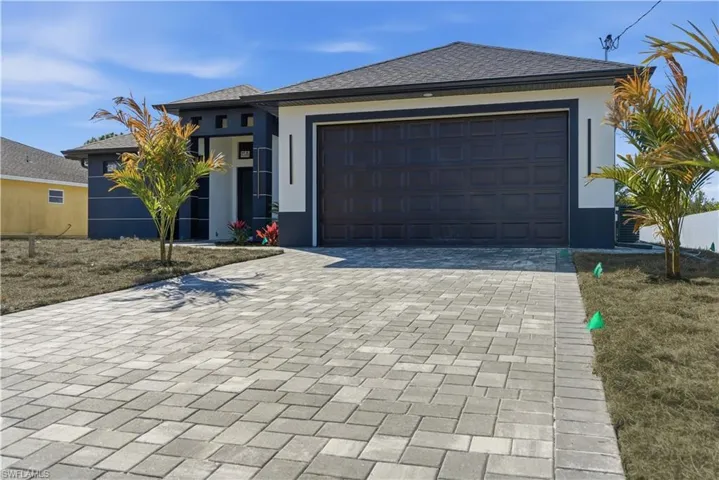 Paver driveway