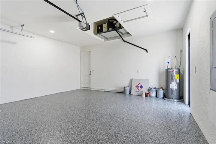 Garage with opener